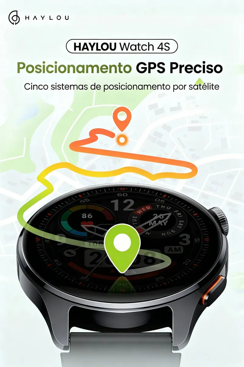 Smartwatch HAYLOU Watch 4S – GPS