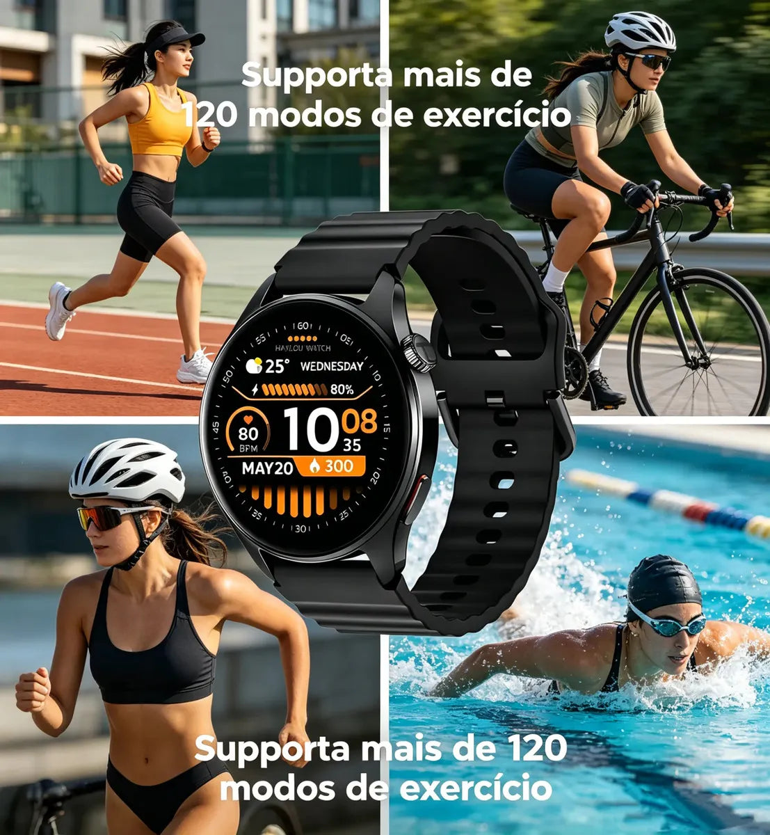 Smartwatch HAYLOU Watch 4S – GPS