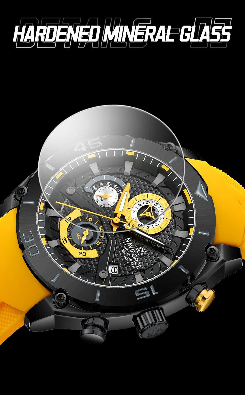 Relógio NAVIFORCE Cronógrafo