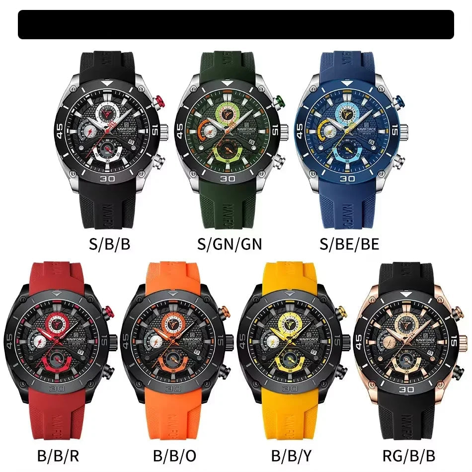 Relógio NAVIFORCE Cronógrafo