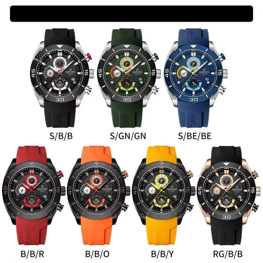 Relógio NAVIFORCE Cronógrafo